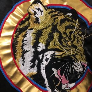 🐯 Black COOGI track jacket with embroidered tiger